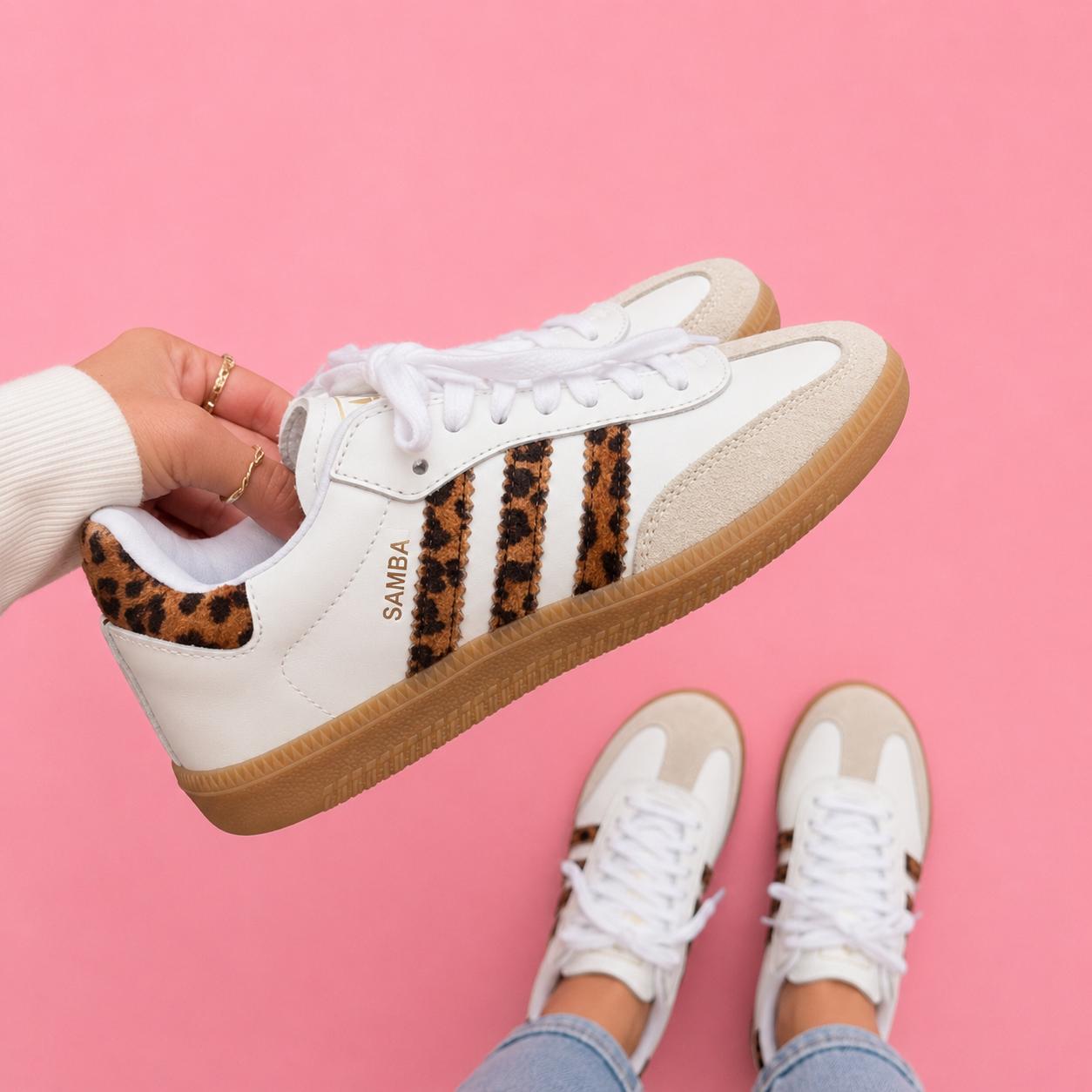 Adidas Samba OG (Cheetah Print)